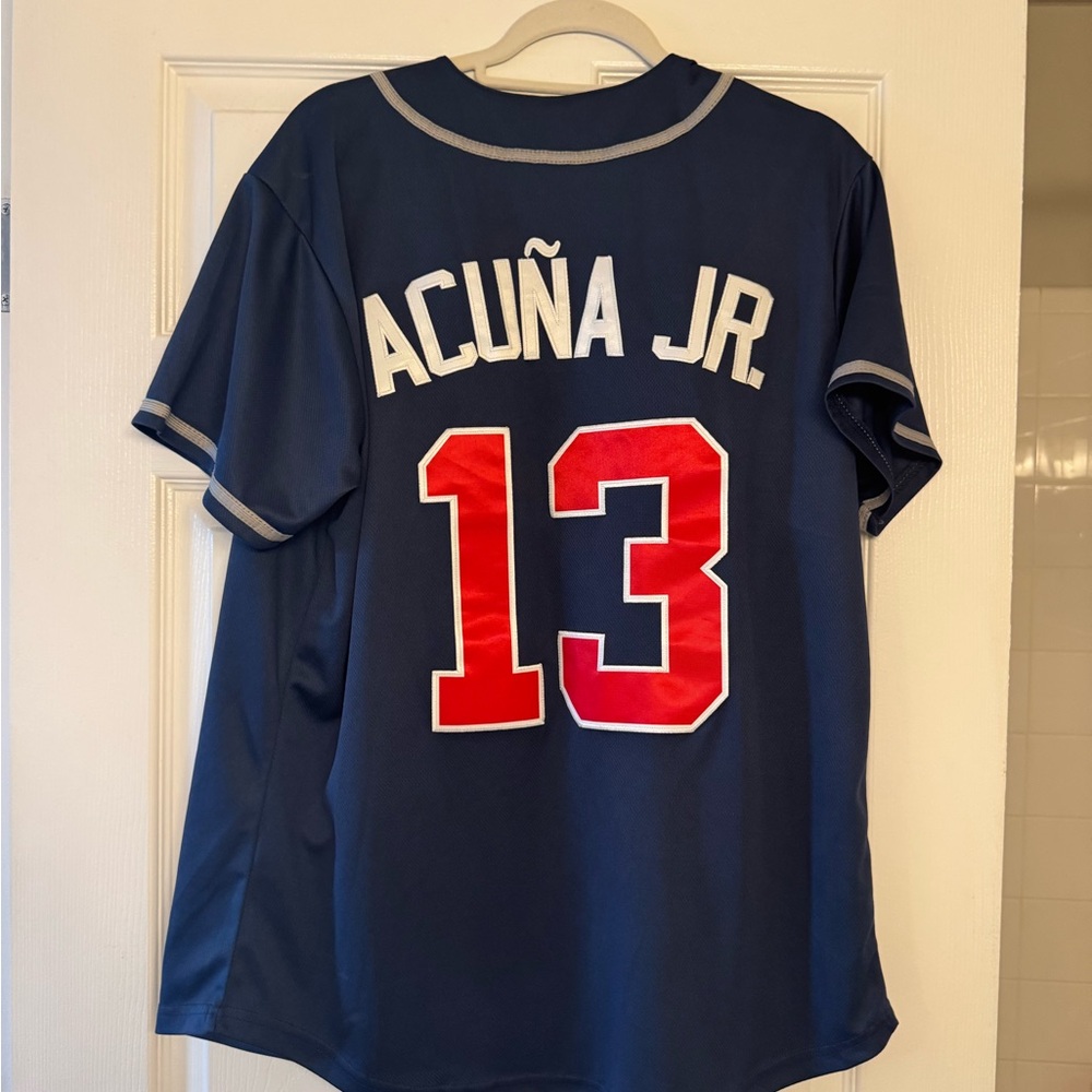 Men's Navy Baseball Jersey